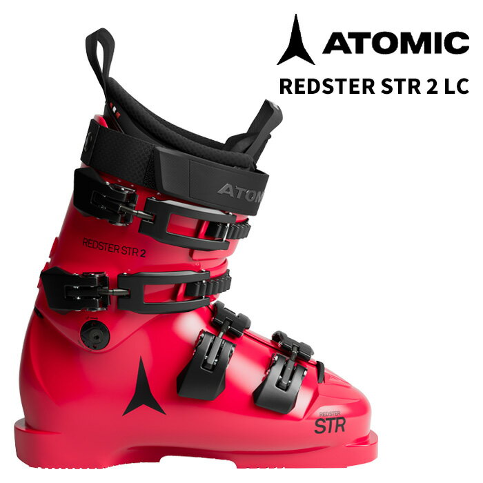 【AE5031800】 ATOMIC アトミック スキーブーツ REDSTER STR 2 LC Red Tension/Black/Magenta 25-26 モデル