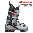 Nordica ノルディカ スキーブーツ SPEEDMACHINE 3 120 BOA GW 25-26 モデル