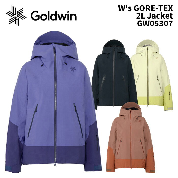 GOLDWIN GW05307 W's GORE-TEX 2L Jacket 25-26(2026)モデル ゴールドウィン スキーウェア ジャケット ..