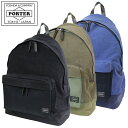 ポーター ブリッジ デイパック 193-04065 10 ブラック PORTER 吉田カバン リュックサック BRIDGE コットン 日本製 ラウンド ブランド...