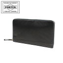 ポーター ワイズ 2WAYトラベルウォレット 341-01317 10 ブラック PORTER 吉田カバン 長財布 トラベルケース WISE レザー ギフト プレゼント 旅行 日本製 馬革 ブランド シンプル