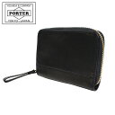 ポーター（PORTER) ポーター ワイズ コイン ＆ パスケース 341-01320 10 ブラック PORTER 吉田カバン 小銭入れ ミニウォレット WISE レザー ギフト プレゼント 日本製 財布 馬革 ブランド シンプル