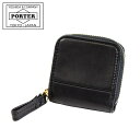 ポーター（PORTER) ポーター ワイズ コインケース 341-01321 10 ブラック PORTER 吉田カバン 小銭入れ 財布 WISE レザー ギフト プレゼント 日本製 馬革 ブランド シンプル