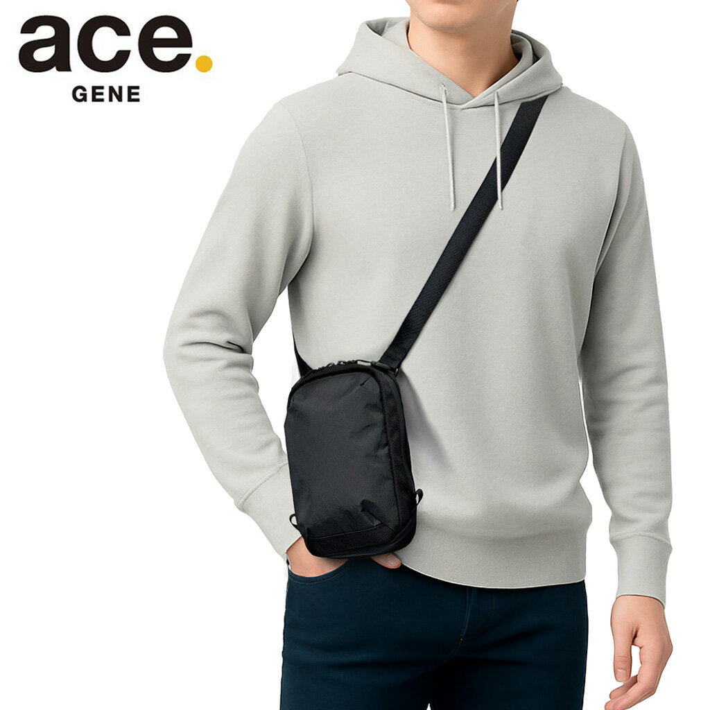 エースジーン ラグレンティスクロスX ショルダーバッグ 縦型 メンズ ace.GENE RUGGRENTICE CROSS X 2L 20061 耐久 撥水 軽量 正規品 最強配送