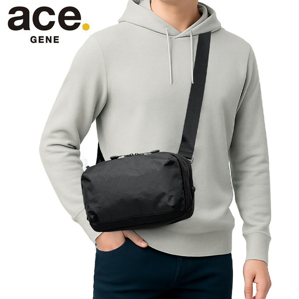 Rakuten - エースジーン ラグレンティスクロスX ショルダーバッグ 横型 メンズ ace.GENE RUGGRENTICE CROSS X 5L 20062 耐久・撥水 軽量 正規品 最強配送