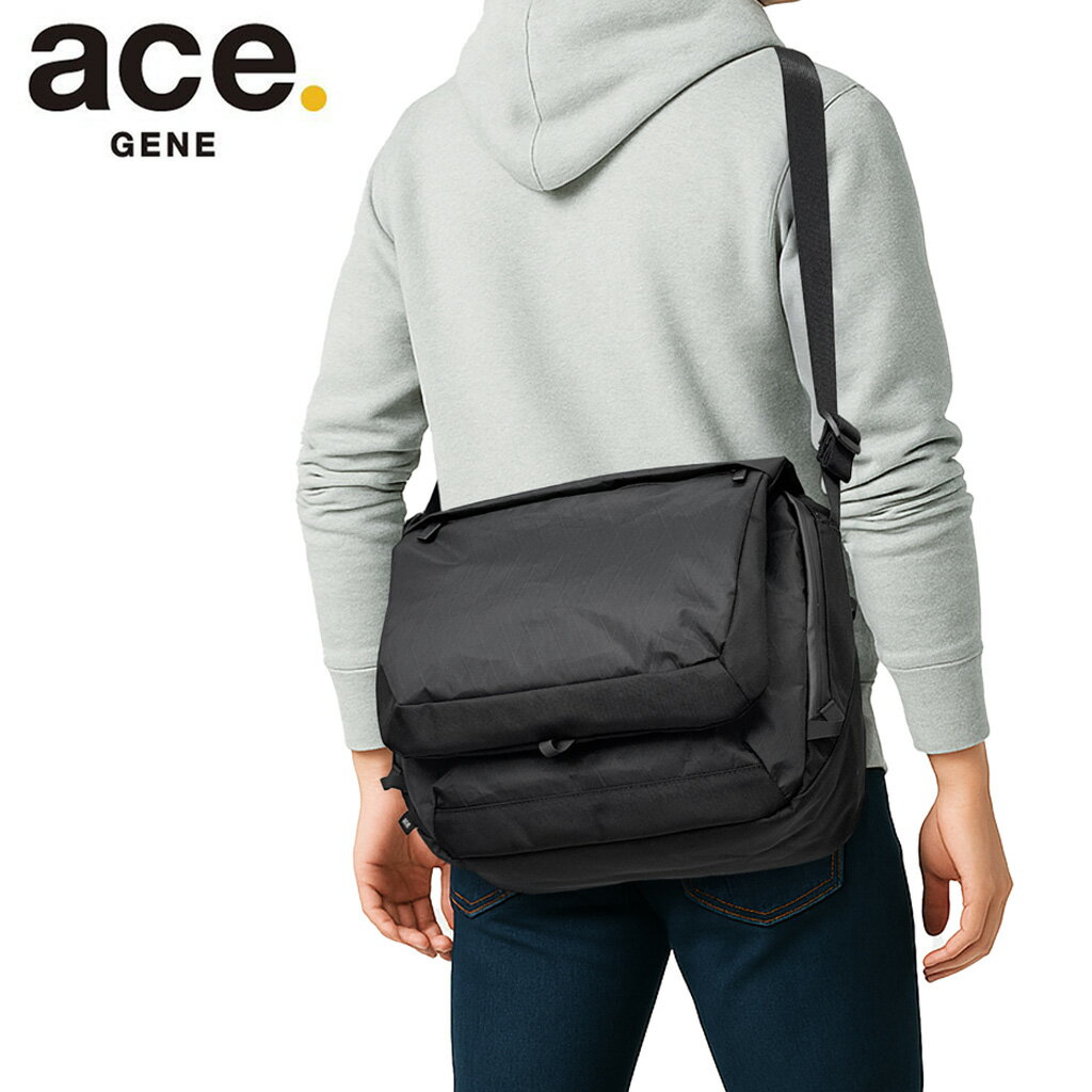 Rakuten - 【ノベルティ特典】 エースジーン ラグレンティスクロスX ショルダーバッグ メンズ ace.GENE RUGGRENTICE CROSS X A4ファイル 13.3インチPC収納 16L 20067 耐久・撥水 軽量 正規品 最強配送