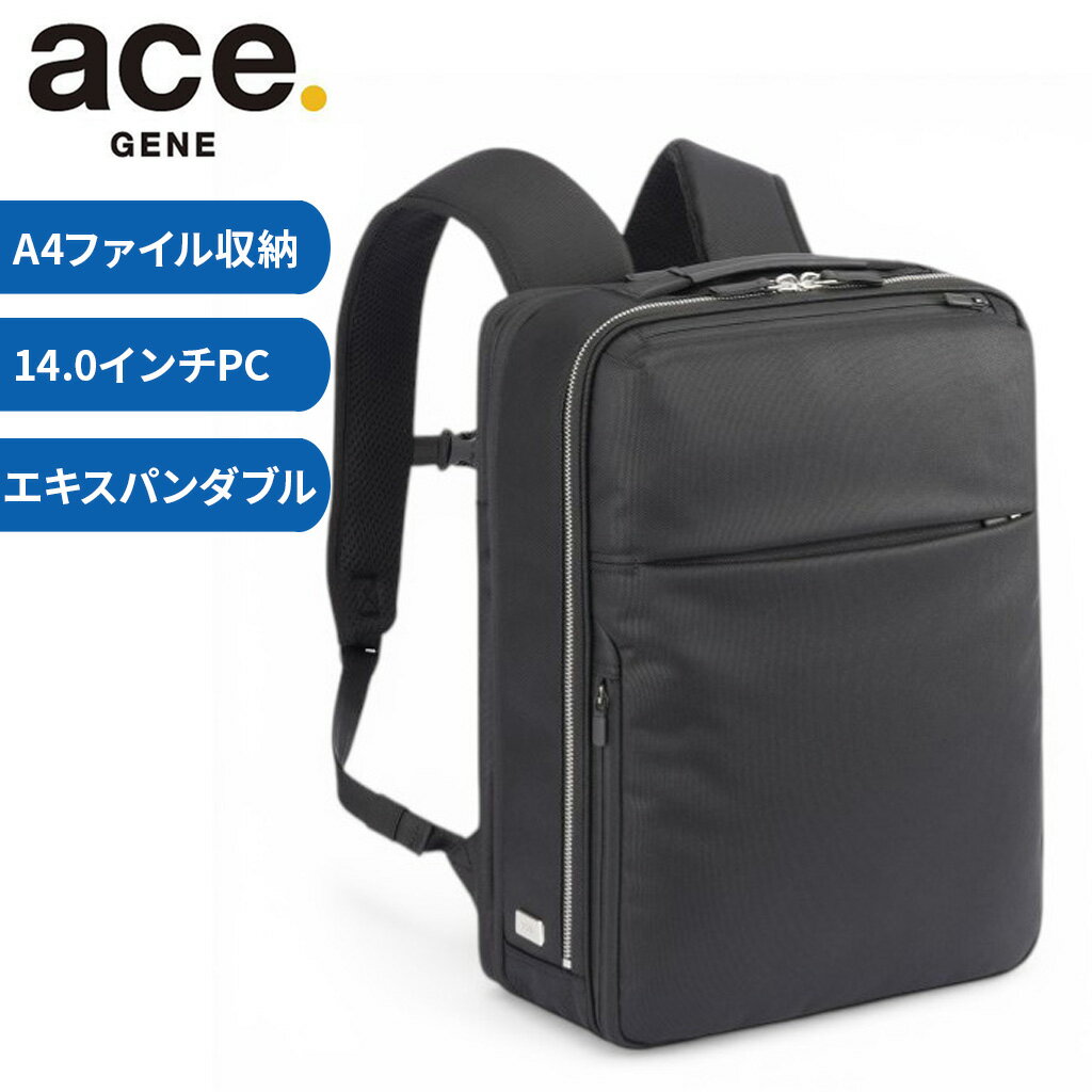 Other - 【ノベルティ特典】 エースジーン ガジェタブルR 10th LTD リュックサック バックパック ビジネスリュック メンズ ace.GENE GADGETABLE R 10th LTD 2気室 A4ファイル 14.0インチPC収納 エキスパンダブル 68963 撥水 ビジネス 通勤 出張 正規品 最強配送