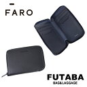 ファーロ 【選べるノベルティプレゼント】FARO ファーロ 財布 ラウンドファスナー コンパクト ミニウォレット 本革 レザー 防水加工 F2141W306 メンズ