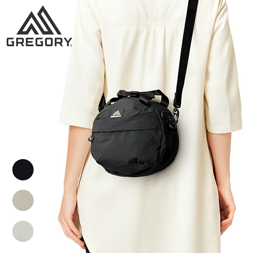GREGORY - グレゴリー スージー ラウンドクロスボディ ショルダーバッグ GREGORY SUSZY 4L メンズ レディース 男性 女性 ユニセックス タウンユース アウトドア 旅行 おしゃれ ブランド 153980