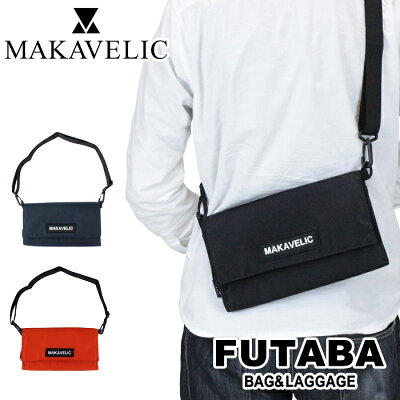 【正規取扱店】MAKAVELIC マキャベリック サコッシュ TRUCKS トラックス 2WAY SACOCHE ショルダーバッグ クラッチバッグ 3107-10501 メンズ レディース