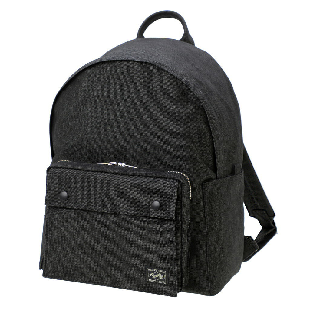 ポーター スモーキー デイパック 592-27626 10 ブラック 吉田カバン PORTER SMOKY DAYPACK リュックサック 肩掛け カジュアル メンズ レディース 日本製 ブランド