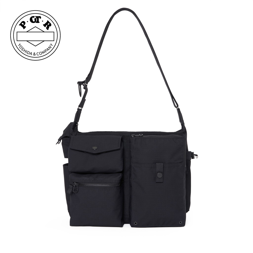 POTR ディセクション ショルダーバッグ 994-25002 DISSECTION SHOULDER BAG 肩掛け 斜め掛け 軽量 ポリエステルコットン メンズ レディース 日本製 ブランド