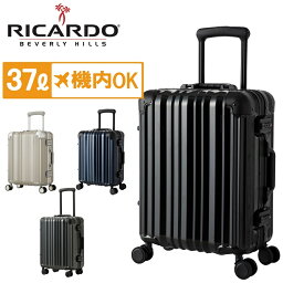 リカルド スーツケース・キャリーケース メンズ リカルド エルロン ボールト スーツケース 19-inch Spinner Suitcase 春 AIV-19-4WB Ricardo Aileron Vault キャリーケース 37L 4輪 旅行 トラベル フレーム Sサイズ