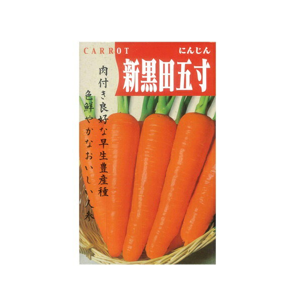 人参　種 【新黒田五寸　小袋】