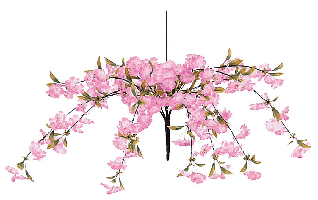 【春の装飾】シダレ桜センター【領収書発行】