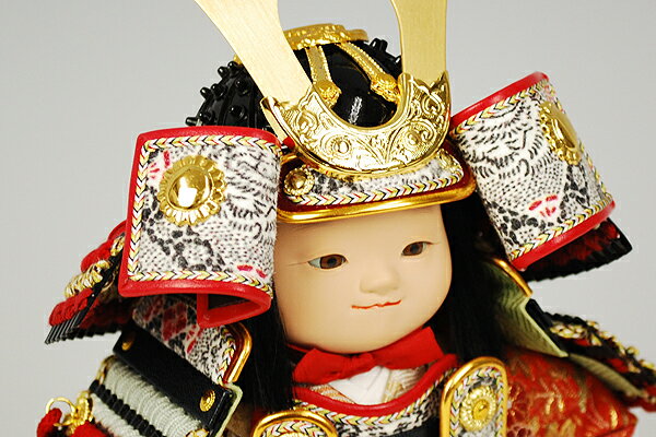 【江戸節句人形】大将飾り『輝』　幸一光作−人形のフタバ【送料・代引手数料サービス】 3