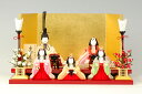 【木目込み雛】春香雛官女付 真多呂作−人形のフタバ【送料・代引手数料サービス】