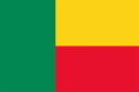 【外国旗】ベナン共和国国旗（テトロントロピカル）　サイズ：70×105cm【領収書発行】