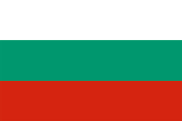 【外国旗】ブルガリア国旗（テトロントロピカル）　サイズ：70×105cm【領収書発行】