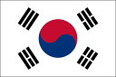 大韓民国・韓国国旗（テトロントロピカル）　サイズ：90×135cm