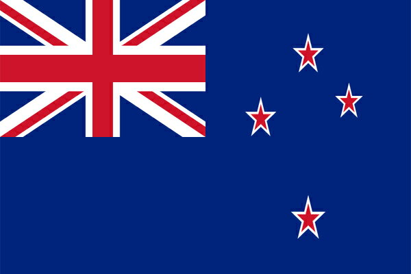【卓上旗】ニュージーランド（テトロン製）　ミニ卓上旗（10×15cm）【領収書発行】