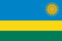【外国旗】ルワンダ共和国国旗（テトロントロピカル）　サイズ：50×75cm【領収書発行】