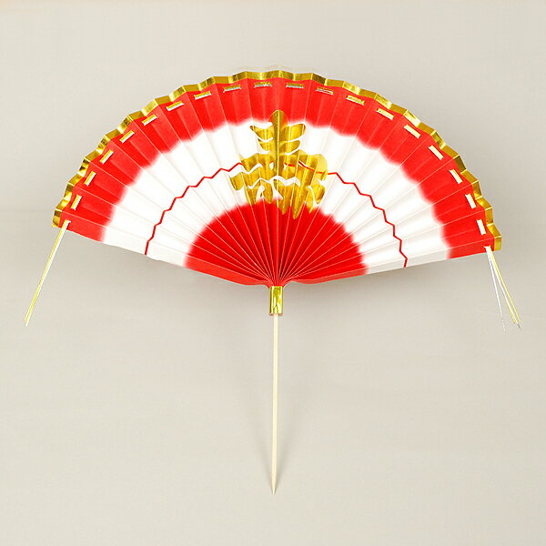 【しめ縄材料】金線入り末広 サイズ:特特大【領収書発行】