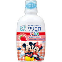 樂天商城 - クリニカ　Kid’s　デンタルリンス　フレッシュいちご 　250ml＊配送分類:A2