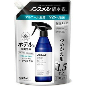 樂天商城 - 白元アース　ノンスメル清水香　無香　詰め替え　600mL　＊配送分類:A2