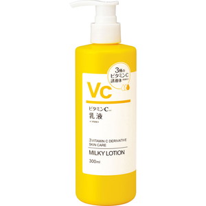 熊野油脂 ビタミンC配合 乳液　300mL＊配送分類:A2