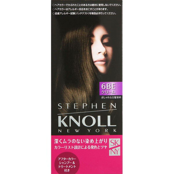 【コーセー認定ショップ】スティーブンノル　カラークチュール　クリームヘアカラー　6BE　ベージュブラウン＊配送分類:1