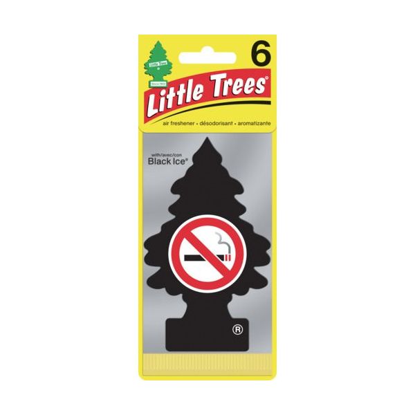 リトルツリーズ LT エアーフレッシュナー 6P No Smoking(ノースモーキング) 6枚入［ネコポス配送1］