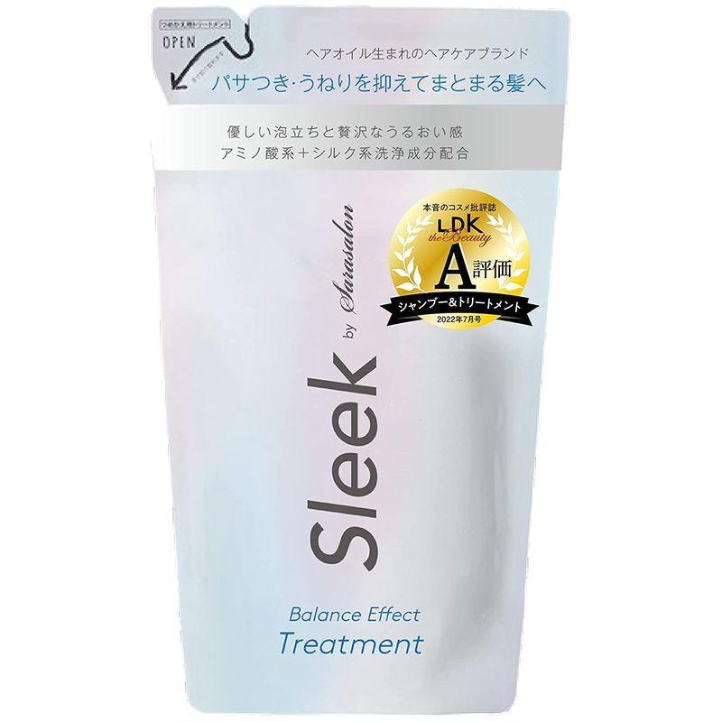 【アウトレット・在庫処分】AQUA・NOA スリークbyサラサロン トリートメント詰替 340ml［ネコポス配送1］
