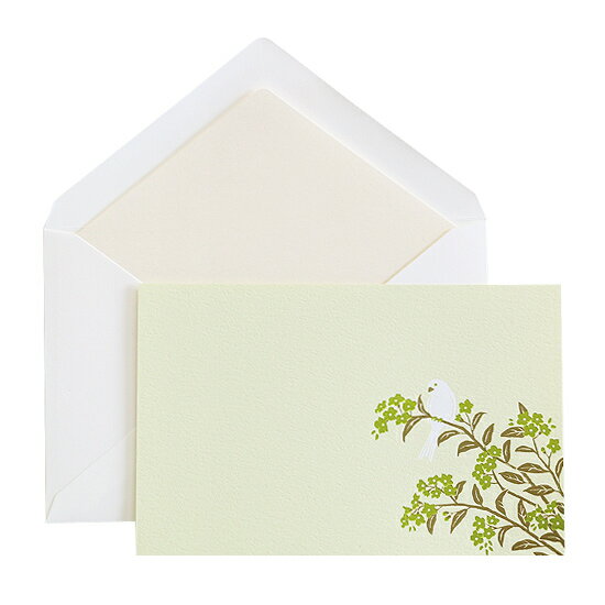 【在庫限りで終了】箔押し 古都葉カードセット 花散歩 すずなり（1セット）ROKKAKU フタバ 京都 花 イラスト デザイン かわいい 可愛い おしゃれ メッセージ 手紙 お礼状 日本製 和柄 手書き