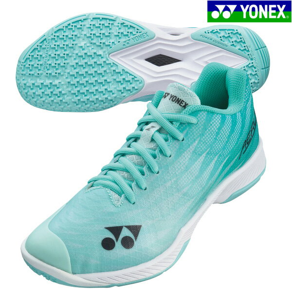 ヨネックス YONEX レディース バドミントンシューズパワークッション エアラス Z ウィメン SHBAZ2L-384 POWER CUSHION AERUS Z WOMEN 軽量 ミント