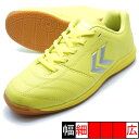 アピカーレ5 IN Jr. ヒュンメル hummel HJS5123-3295 ライムイエロー×シルバー ジュニア フットサルシューズ インドア 室内用