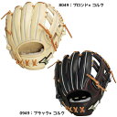 ミズノ mizuno 野球 硬式 グラブ グローバルエリート Hselection SIGNA AXI 内野手用(センターポケット深め型) 1AJGH31413 グローブ サイズ9