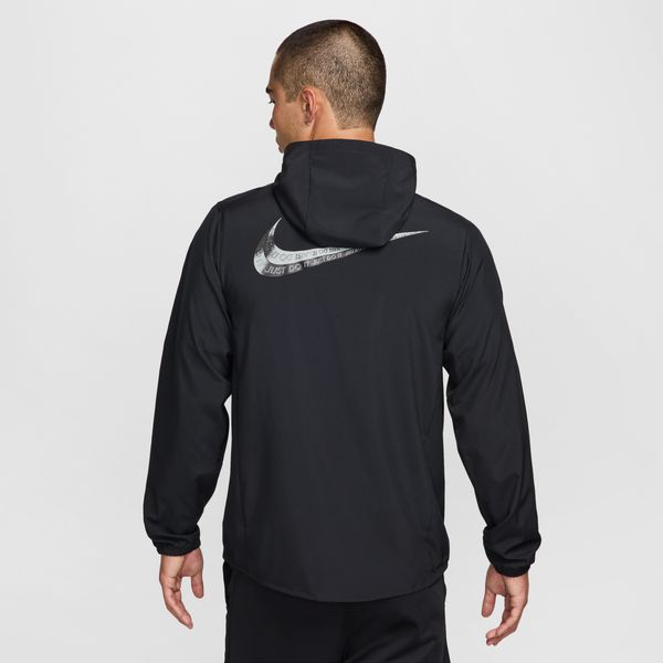 ナイキ NIKE メンズ ウインドブレーカー ジャケット DF フォーム GFX フーディ ジャケット 24FA FV9769-010 トレーニングウェア ブラック