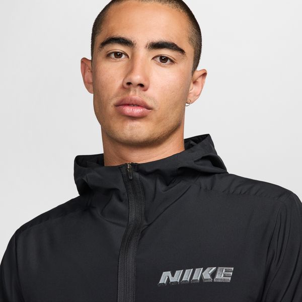 ナイキ NIKE メンズ ウインドブレーカー ジャケット DF フォーム GFX フーディ ジャケット 24FA FV9769-010 トレーニングウェア ブラック
