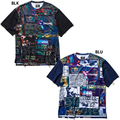 【ネコポス送料無料】スポルディング SPALDING バスケットボール ゲームシャツ Tシャツ 半袖 昇華 デジタルノイズ バスケ バスケット SMT22116 【ネコポス送料無料】スポルディング SPALDING バスケットボール ゲームシャツ Tシャツ 半袖 昇華 デジタルノイズ バスケ バスケット SMT22116