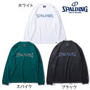 スポルディング SPALDING バスケットボール メンズ 長袖 シャツ ロングTシャツ ロングスリーブ ジオメトリック ロゴ SMT24107