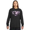 【ネコポス送料無料】ナイキ メンズ バスケットボール ウェア M90 スウッシュ P2 ロングスリーブ Tシャツ 長袖 ロングTシャツ FN0820-010
