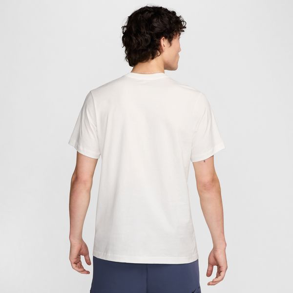 【ネコポス送料無料】ナイキ NIKE メンズ フィットネス Tシャツ 半袖 モダン フィットネス 綿 24FA FZ8049-121 ホワイト