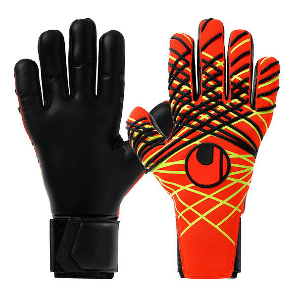 ウールシュポルト uhlsport ファイアエディション アブソルートグリップ ハーフネガティブ フィット 101135601-20 サッカー キーパーグローブ GKグローブ レッド