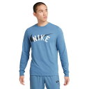 【ネコポス送料無料】ナイキ NIKE メンズ ランニング ロングTシャツ 長袖 DF スウッシュ メンポリ 24HO HF6133-429 スポーツウェア ブル...