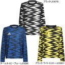 【ネコポス送料無料】 アディダス adidas ジュニア グラフィック プラクティスシャツ 長袖 KPW47 サッカー フットサル プラシャツ 練習着 子供用