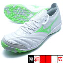 モレリアネオ サラ ベータ JP TF ミズノ mizuno Q1GB251037 ホワイト グリーン フットサルシューズ 屋外用
