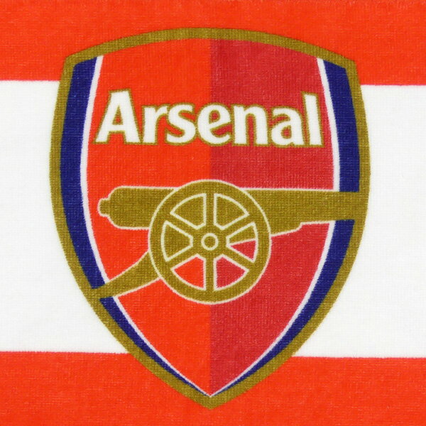 アーセナル オフィシャル ARS タオルマフラー ARS54652 サッカー 109×20cm サポーターグッズ レッド ホワイト