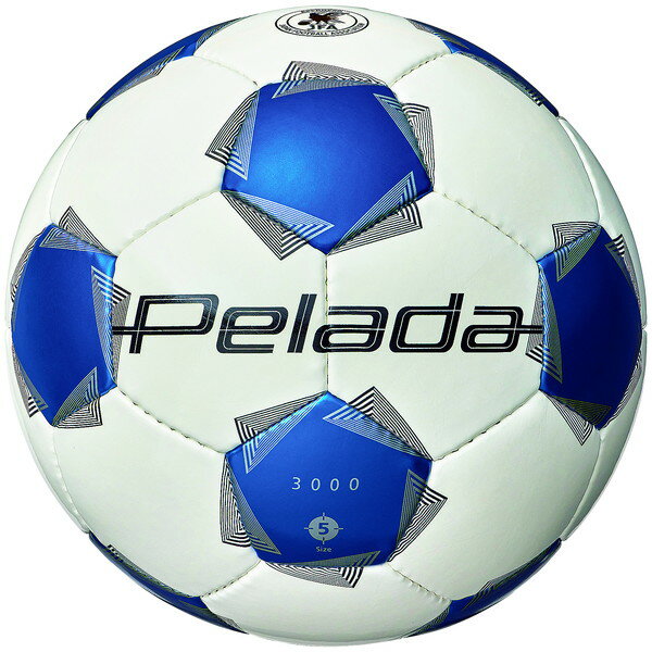 モルテン molten ペレーダ3000 5号白青 F5K3000-WB サッカーボール JFA検定球 ホワイト
