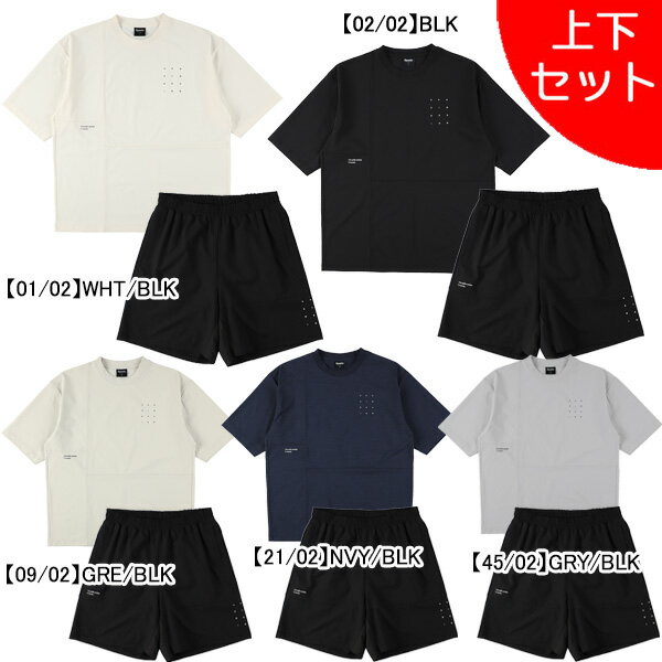 【上下セット】 スパッツィオ Spazio 切り替えオーバーサイズTシャツ プラパン 上下 GE1060-BT0284 サッカー フットサル メンズ